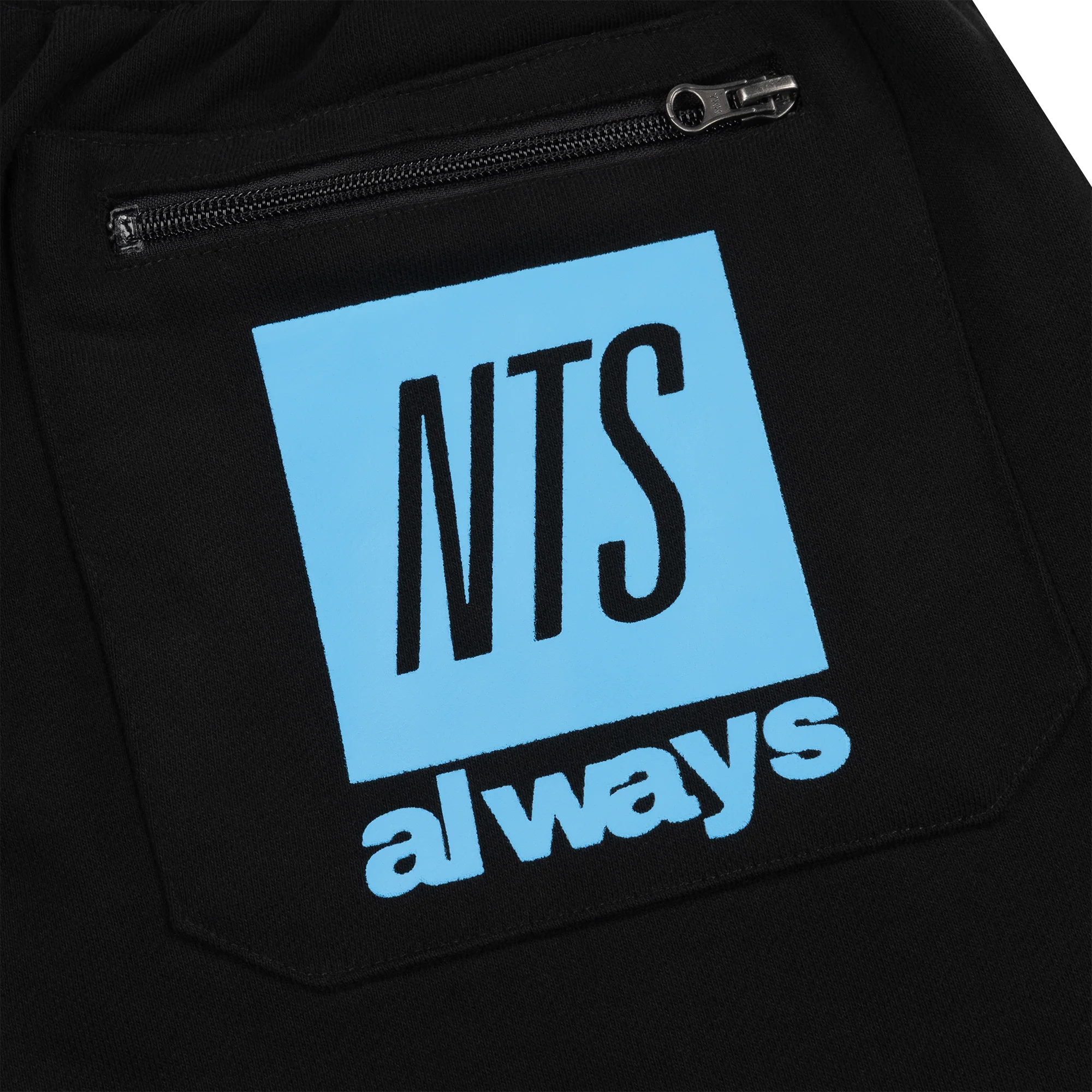 Always x NTS Relaxed Jogger Shorts - Black - Image 3