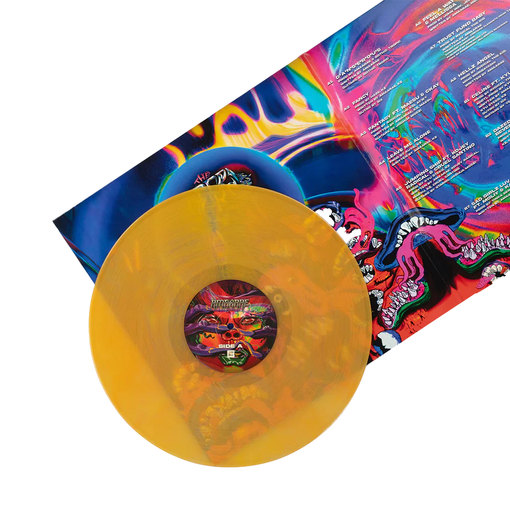 Amaarae - The Angel You Don't Know Galaxy Orange LP - Image 4