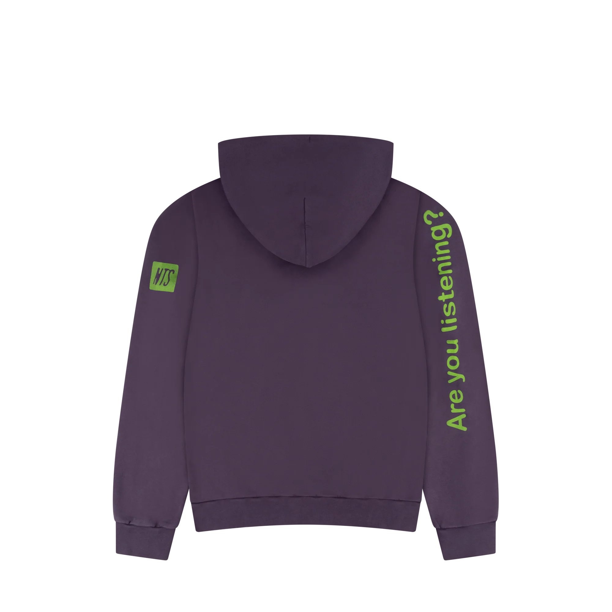 Are You Listening Hoodie - Purple - Image 2
