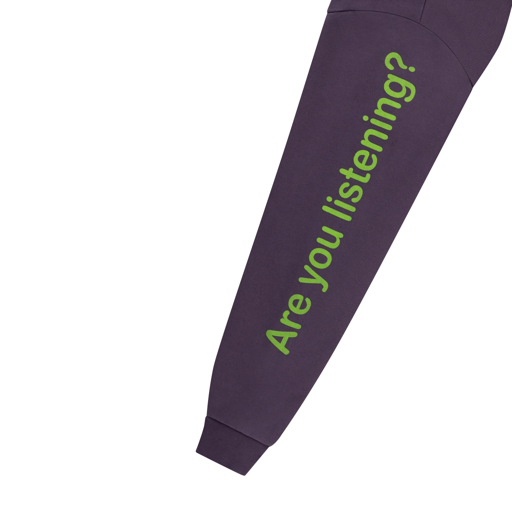 Are You Listening Hoodie - Purple - Image 4