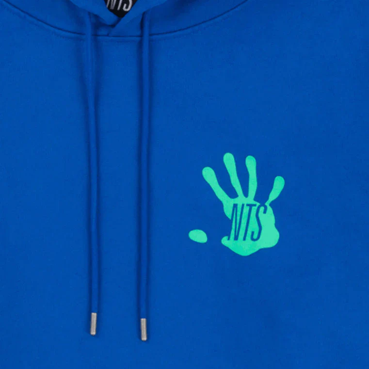 Easier Hand Hoodie - Royal Blue - Image 4