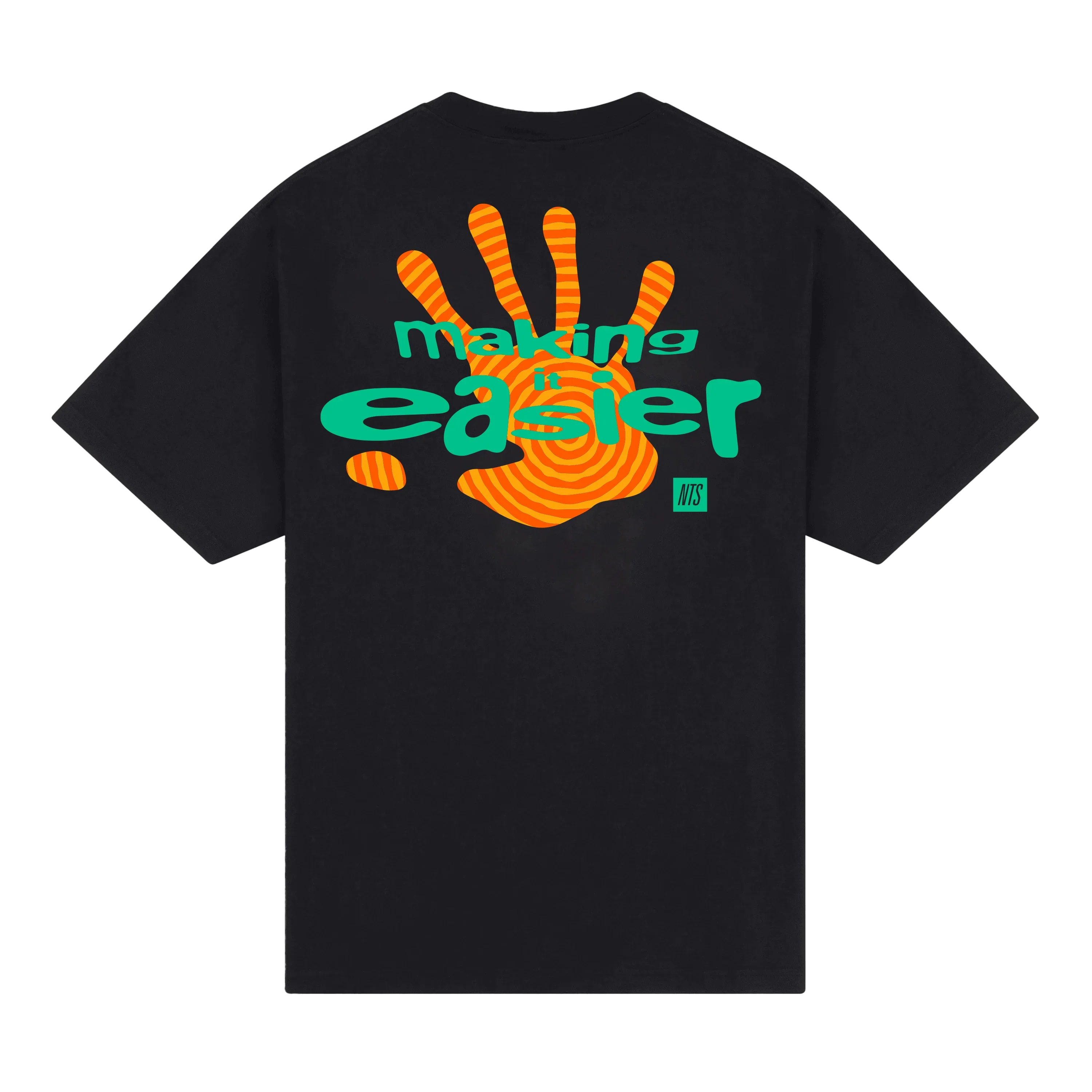Easier Hand Tee - Black