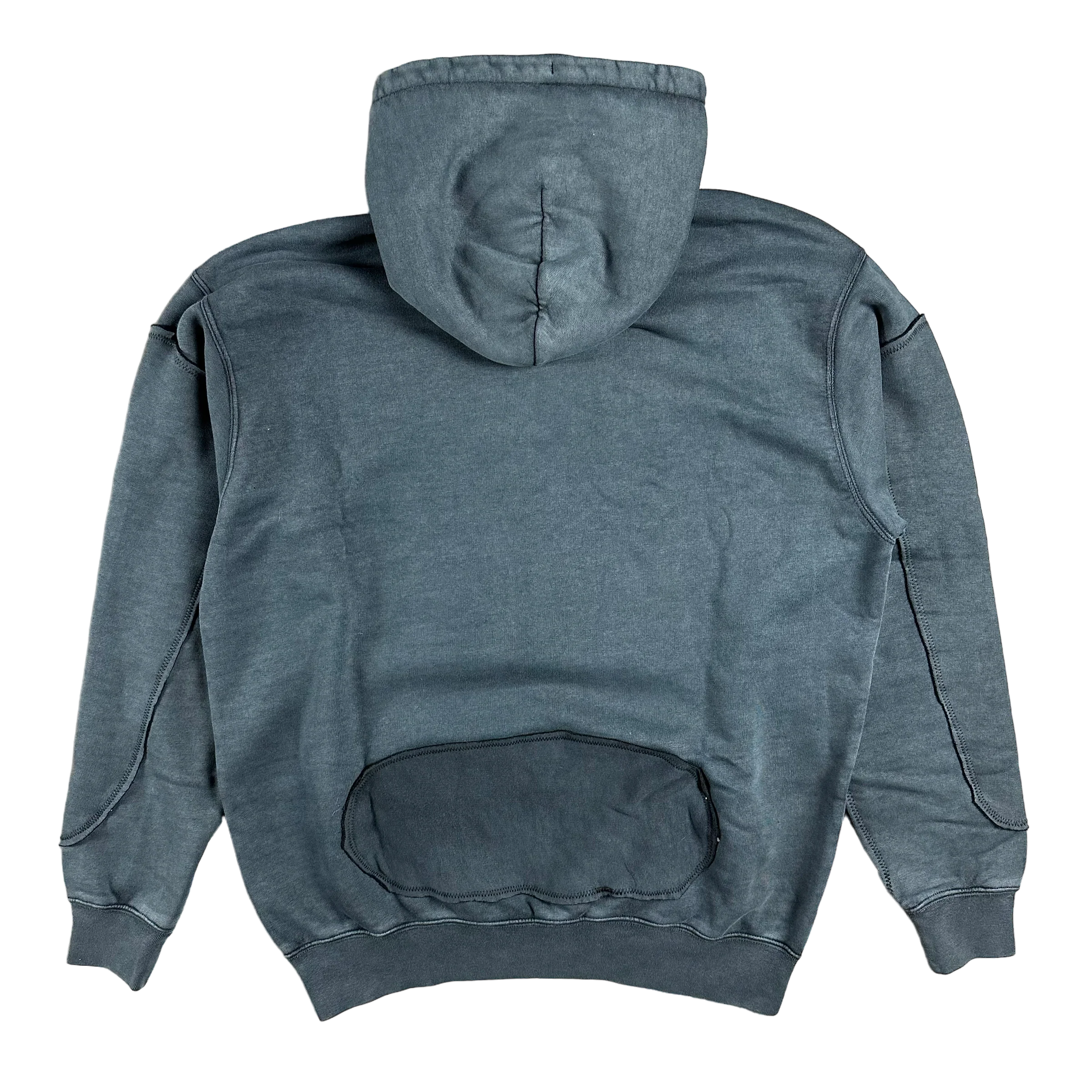 Ed Curtis X NTS Hoodie - Blue & Green - Image 4