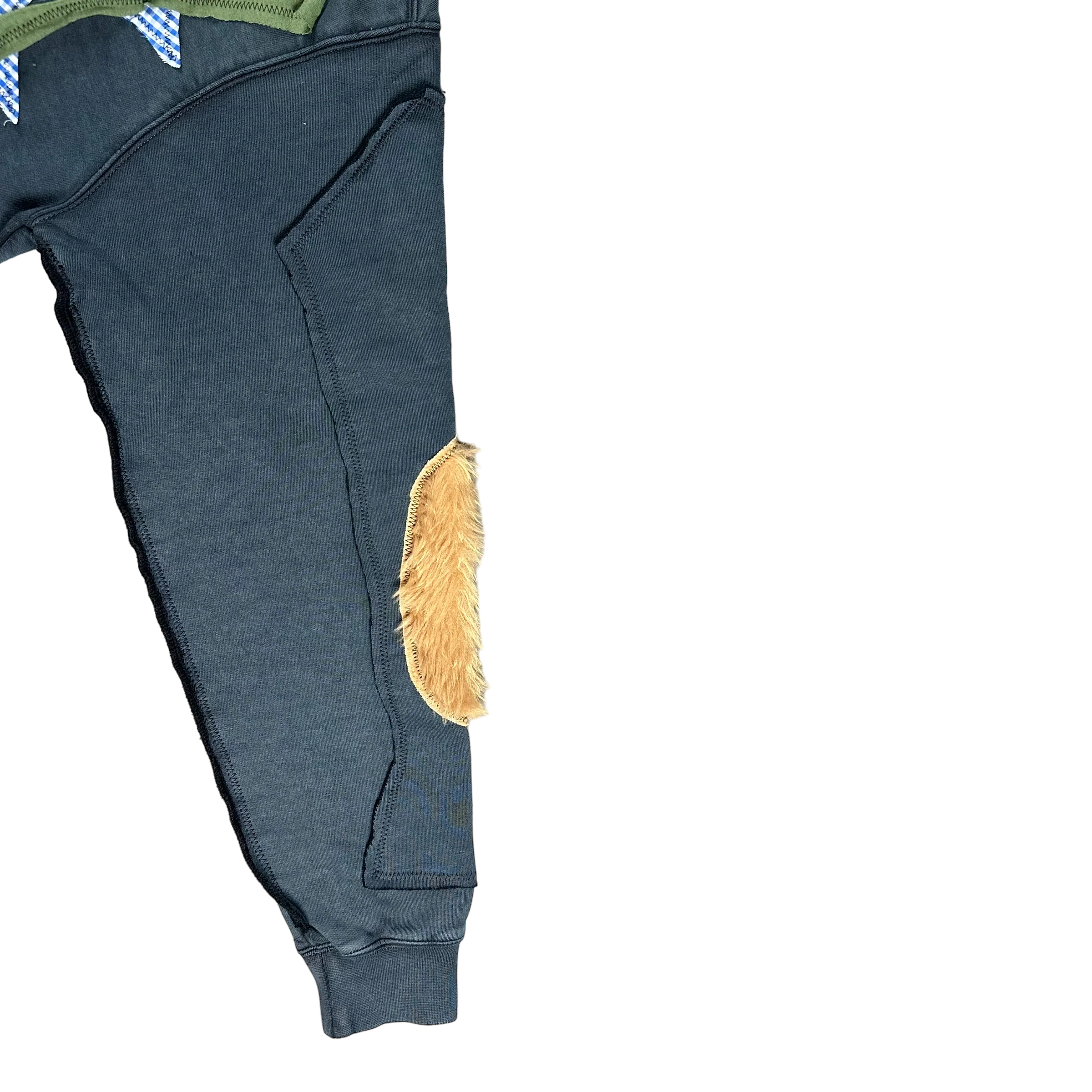 Ed Curtis X NTS Hoodie - Neon Green & Baby Blue - Image 6