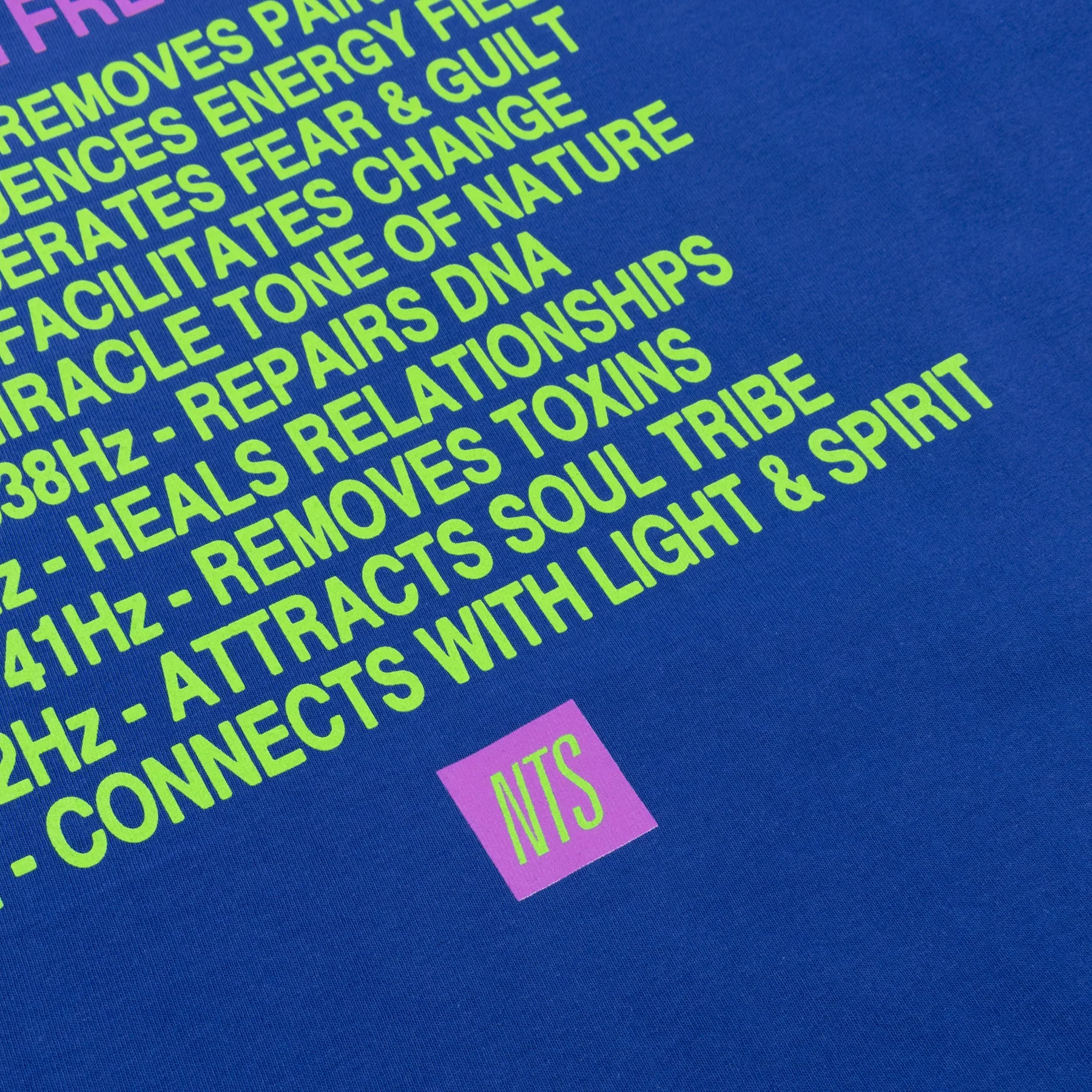 Frequencies Tee - Blue - Image 4