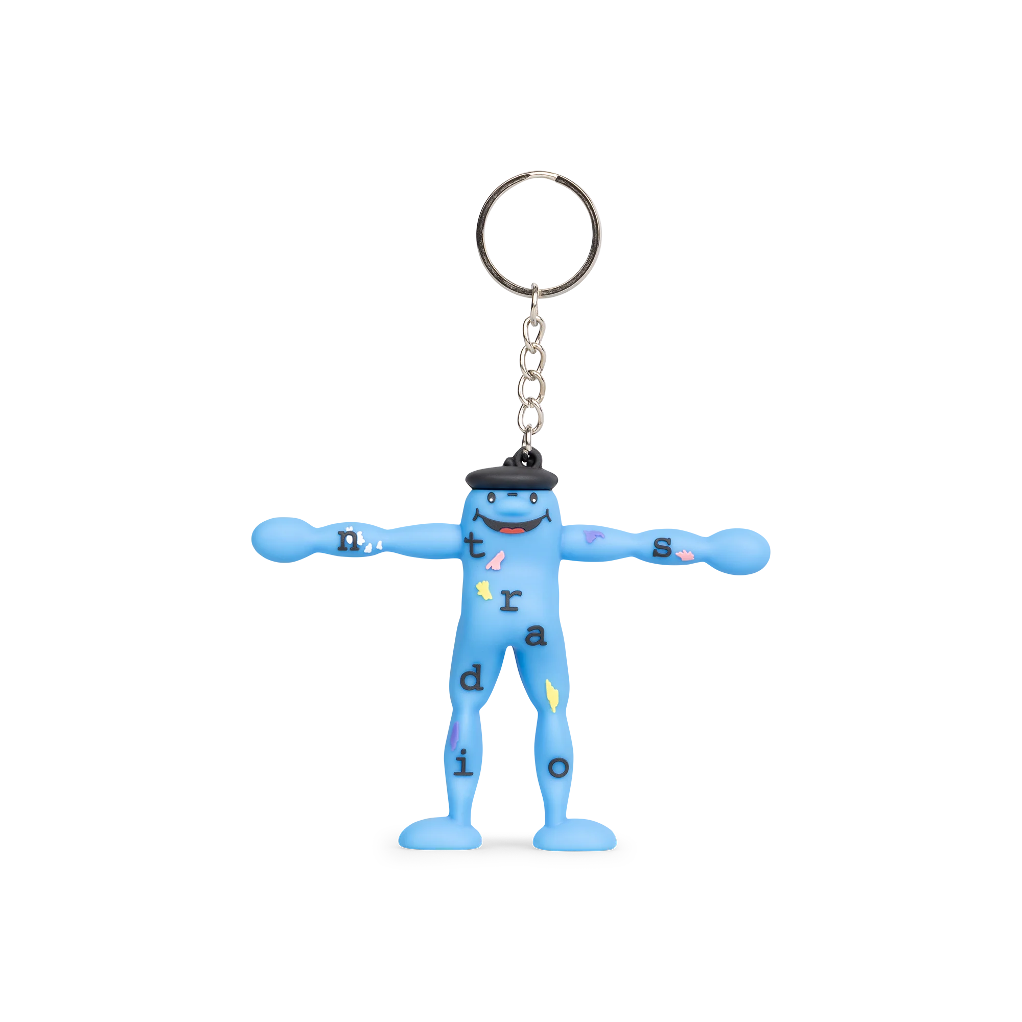 Frog Keyring - Blue