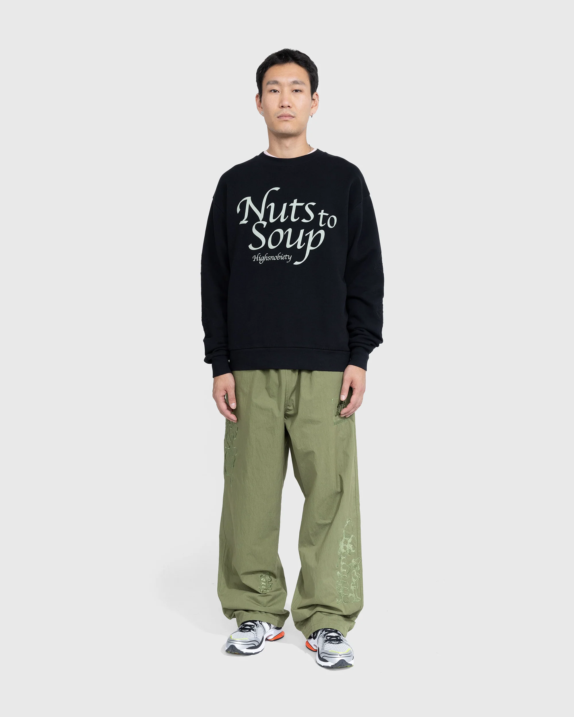 Highsnobiety x NTS Sweatshirt - Black - Image 5
