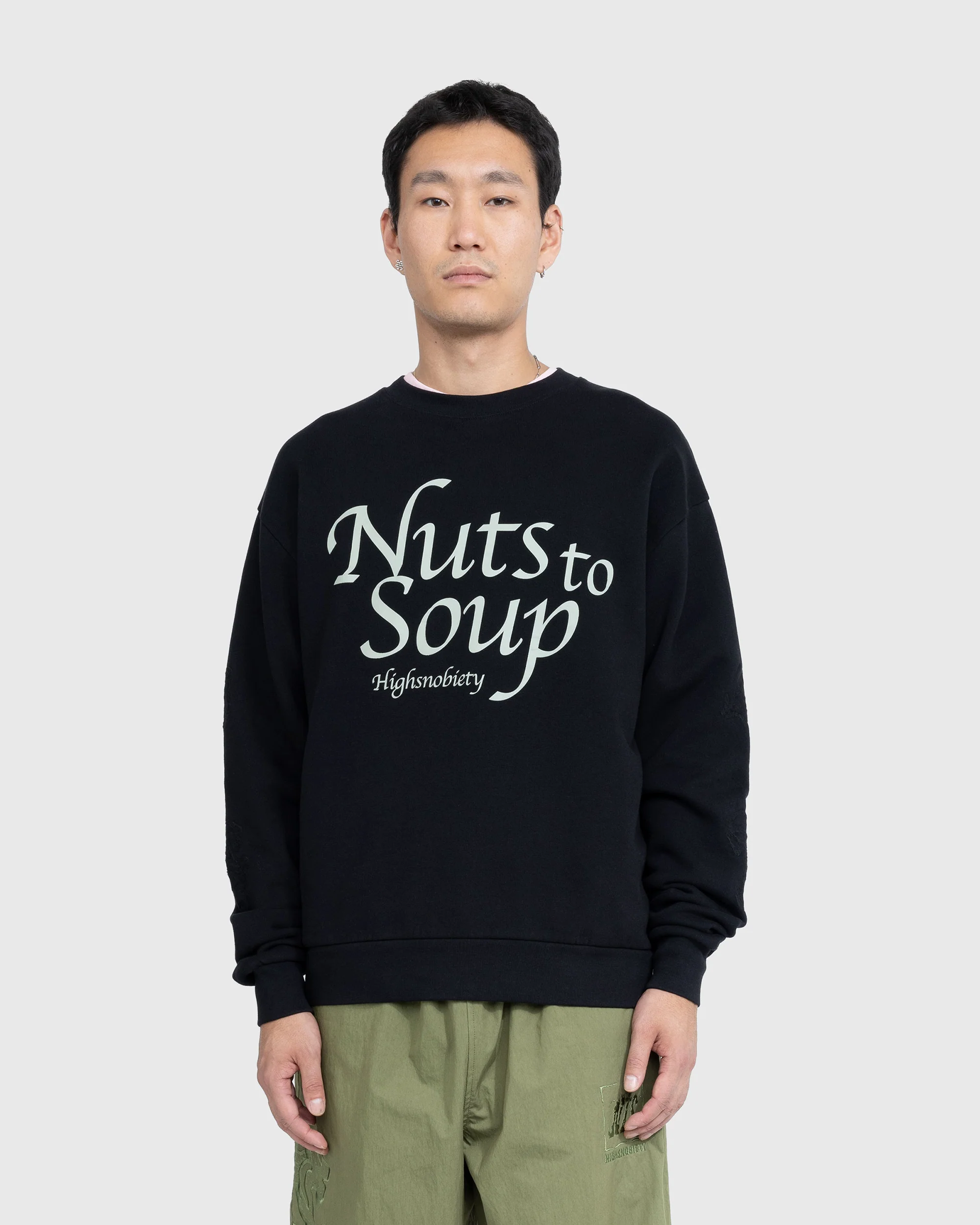 Highsnobiety x NTS Sweatshirt - Black - Image 7