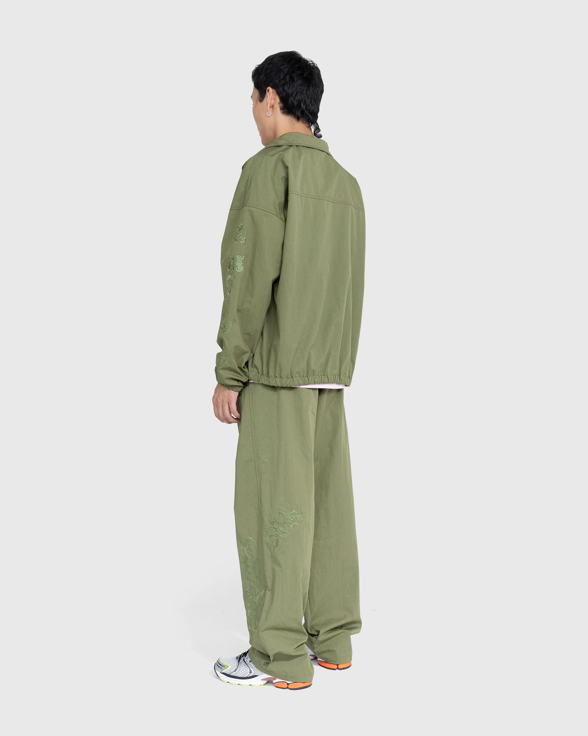 Highsnobiety X NTS Track Jacket - Green - Image 8