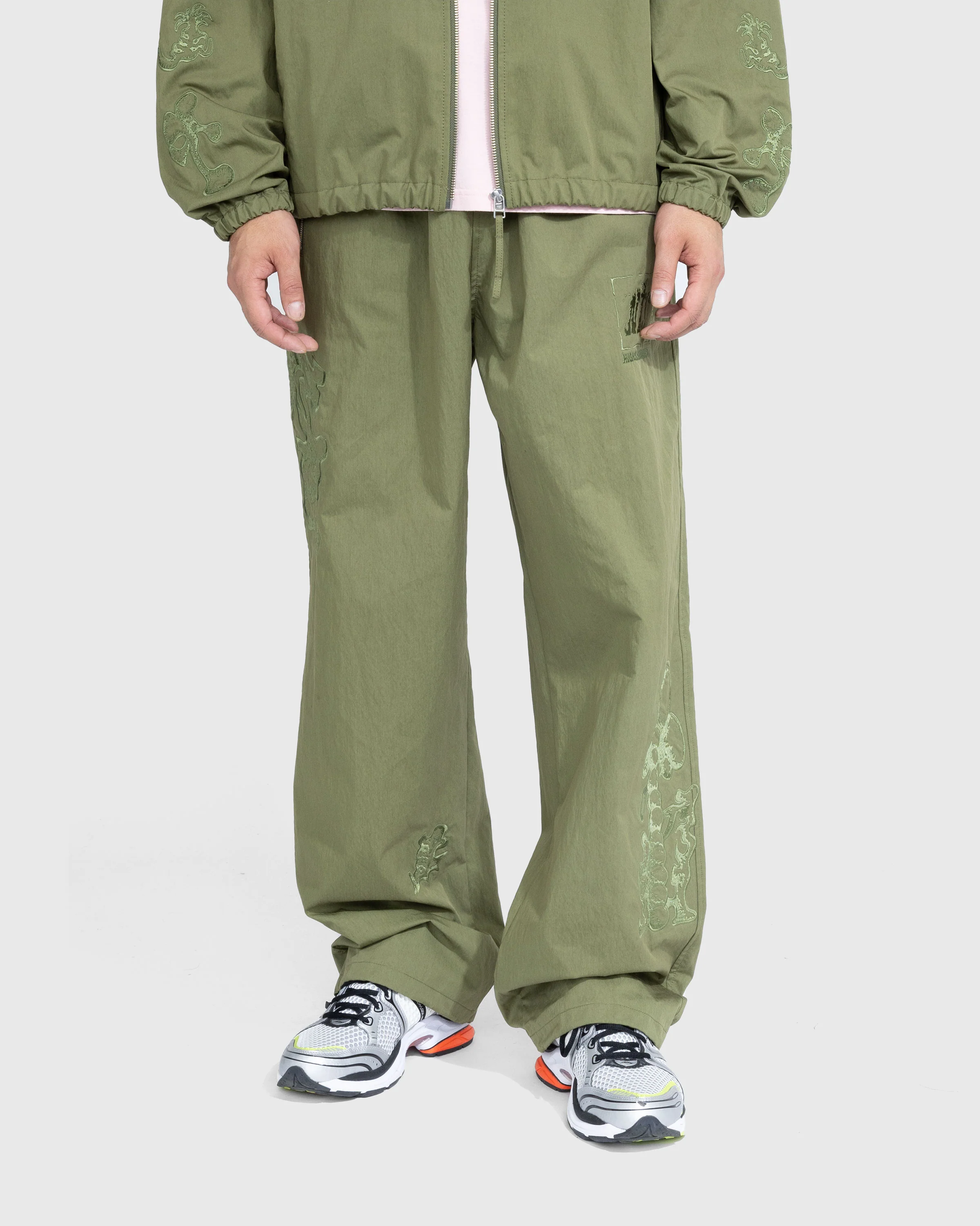 Highsnobiety x NTS Trackpant - Green - Image 5