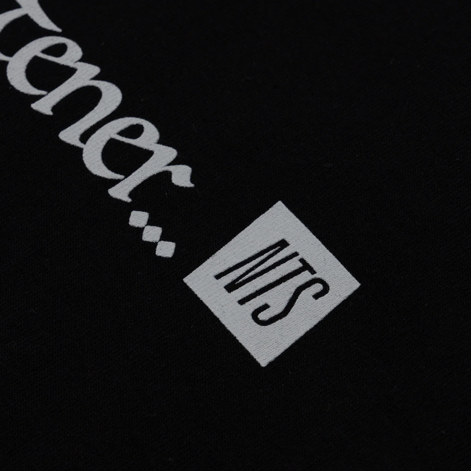 I'm A Really Great Listener Tee - Black - Image 3