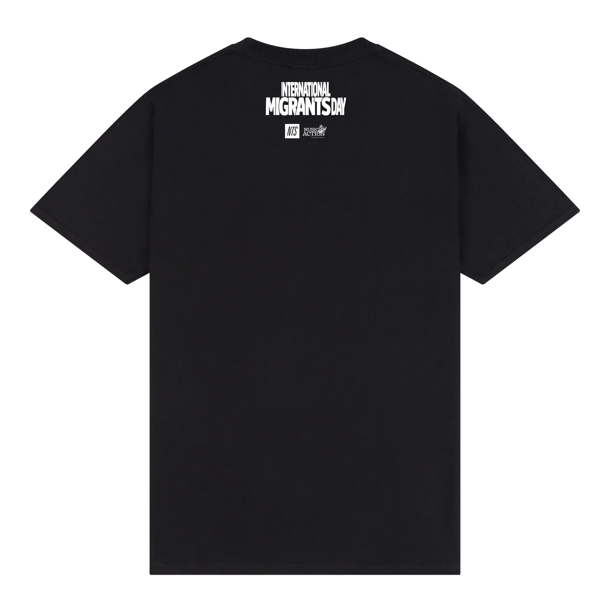 International Migrants Day Tee - Black - Image 2