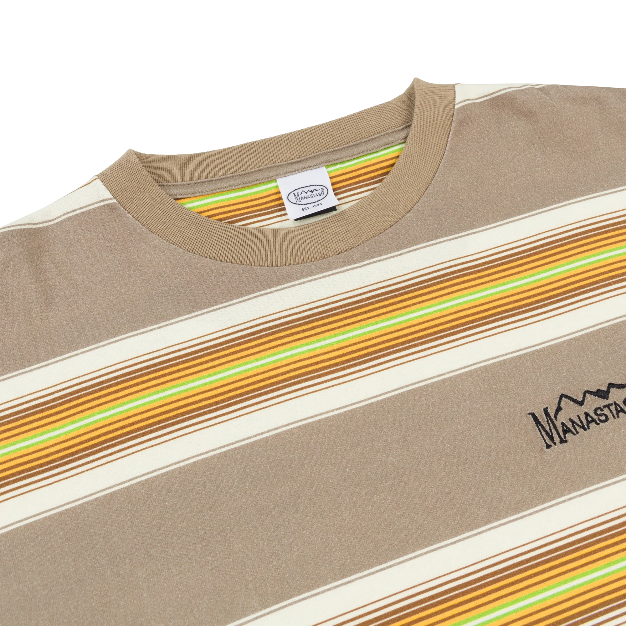 Manastash X NTS 90's Stripe Tee - Image 4