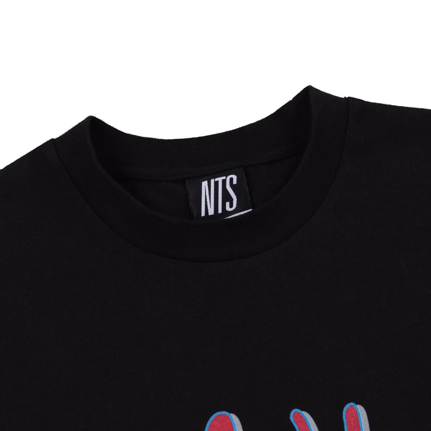 Neon NTS Tee - Black - Image 2
