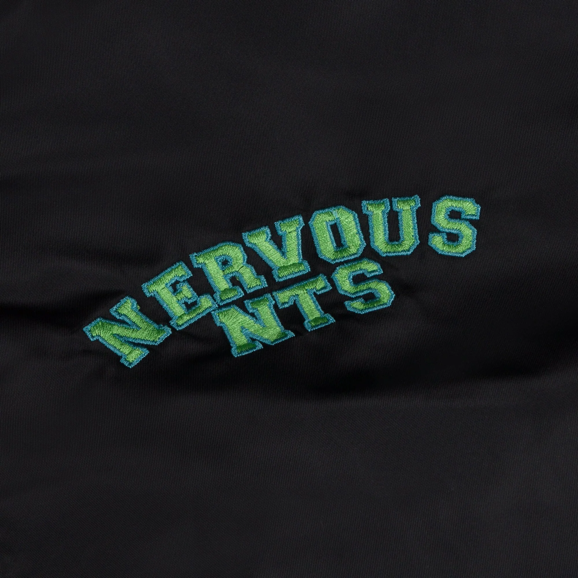 Nervous X NTS MA-1 Bomber Jacket - Black - Image 4