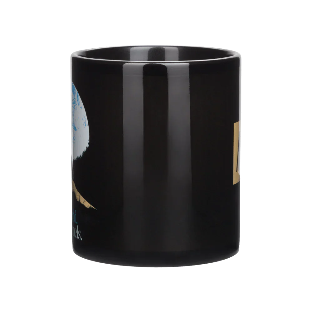 One World Two Channels Mug - Black - Image 4