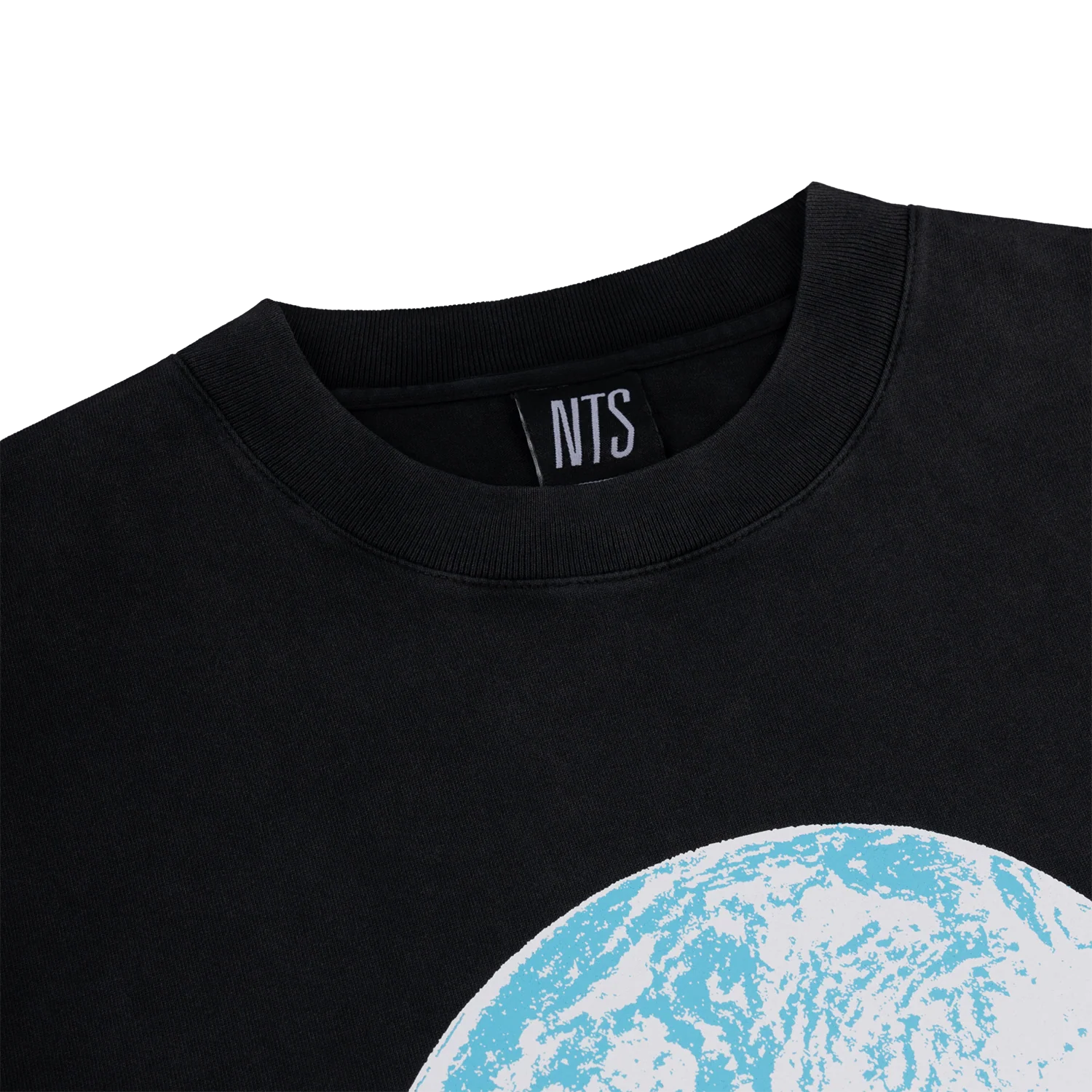 One World Two Channels Tee - Black - Image 4