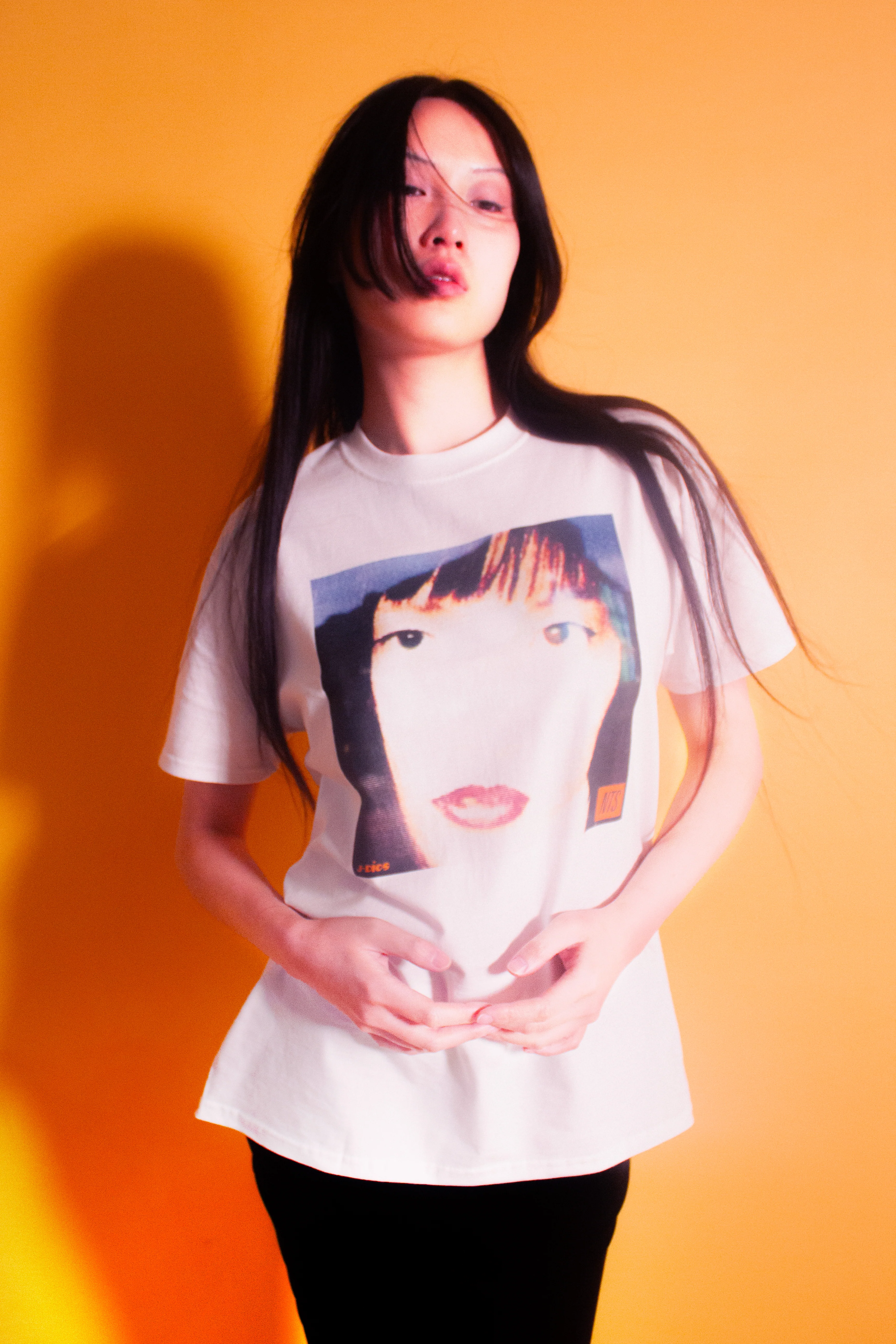 POiSON GiRL FRiEND (J-DIGS) x NTS POiSON HAZE TEE – WHITE - Image 7