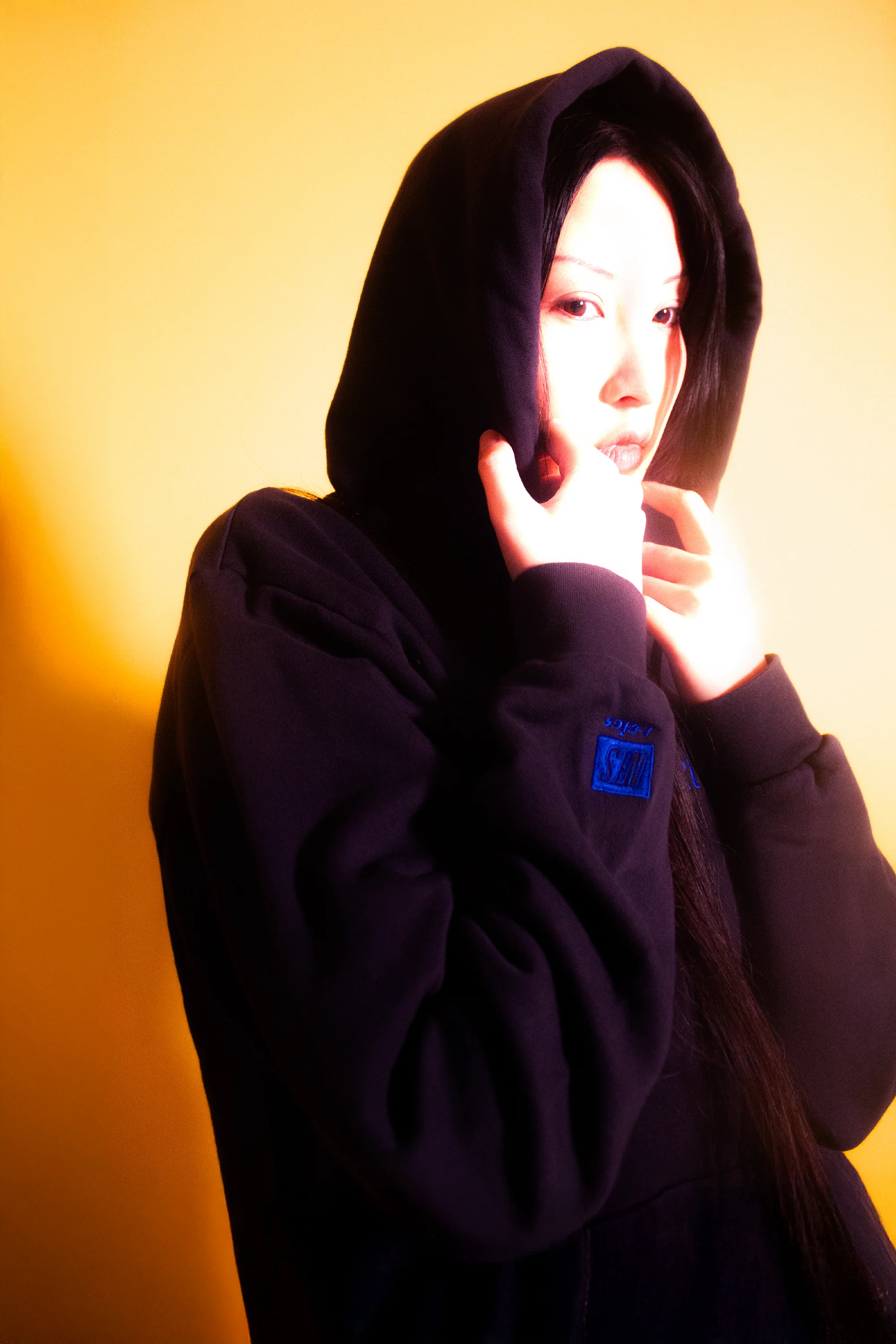 POiSON GiRL FRiEND (J-DIGS) x NTS POiSON HOODIE – BLACK - Image 6