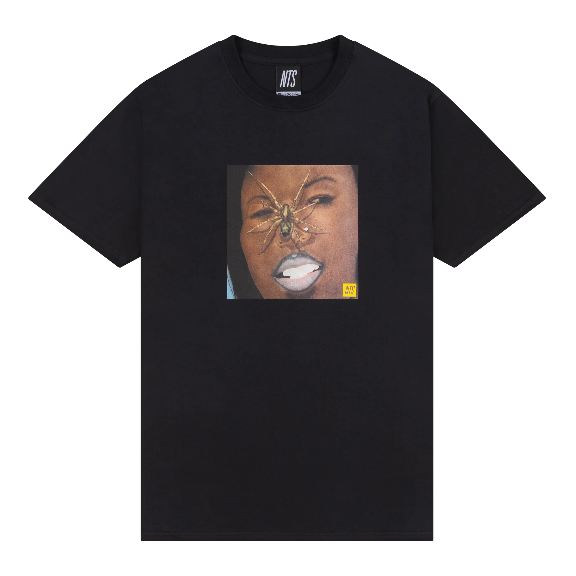 Spacebrat x NTS GLEAM TEE – BLACK