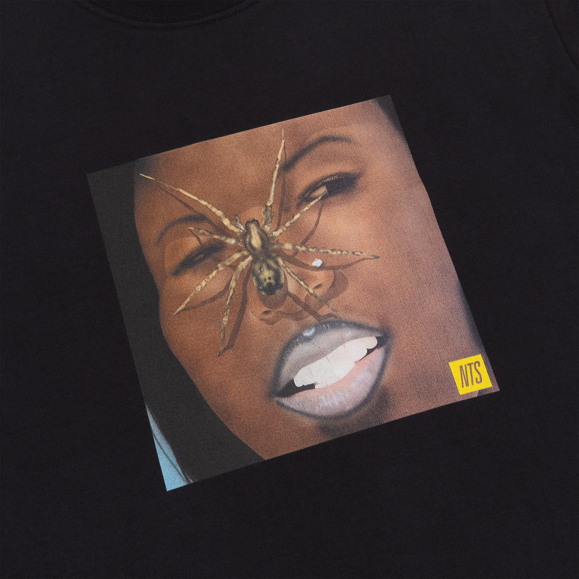 Spacebrat x NTS GLEAM TEE – BLACK - Image 2